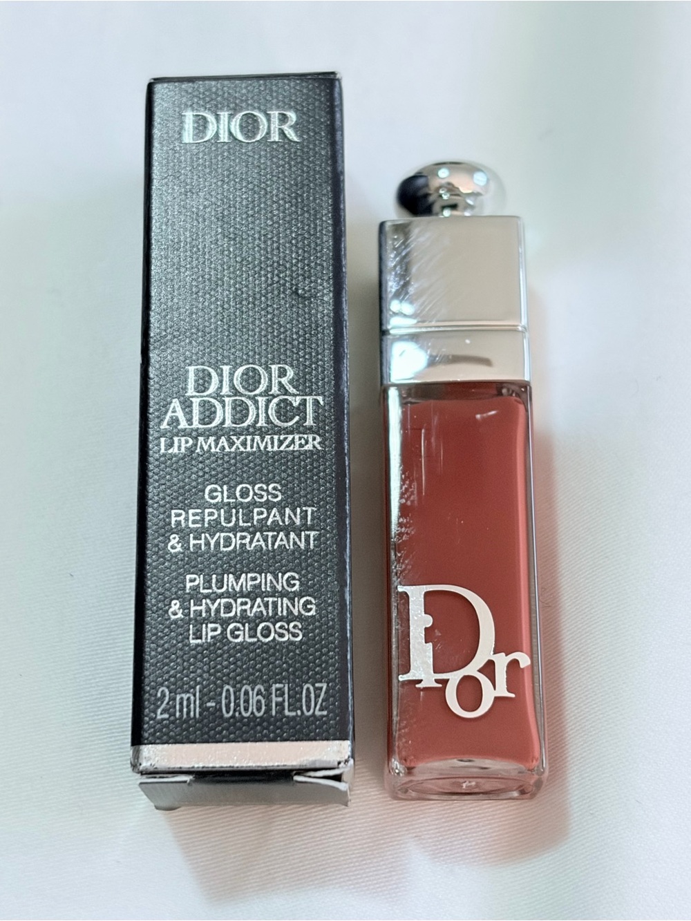 Dior Addict Lip Maximizer Plumping Lip Gloss -018 INTENSE SPICE  Travel size